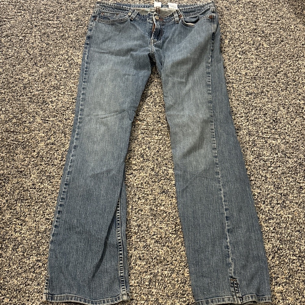 WOMEN LUCKY JEANS SIZE 12 31 INSEAM 30 BOOT CUT STYLE WONDER JEAN Y2K GUC